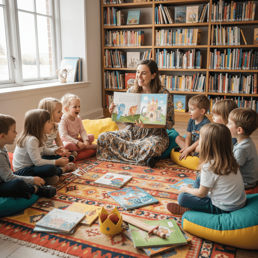 Children's storytime at The Book Barn